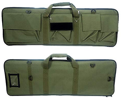 R O Y A L VALIGIA CUSTODIA FUCILE E PISTOLE SOFTAIR MORBIDA CM 87 X CM 30 VERDE B100V-