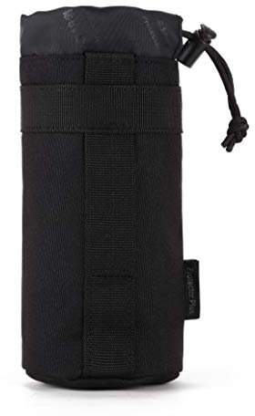 Yakmoo Soporte/Portador para Botella de Agua Estilo Militar Táctico 900D Nylon Molle Sistema 550ml/800ml1000ml Bolsa de Botella Impermeable al Aire Libre