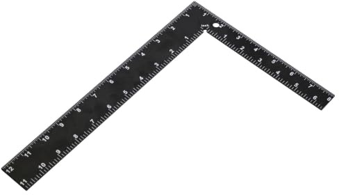Faithfull CS300200 Black Steel Roofing Square 200 x 300mm (8 x 12in)