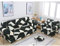 ele ELEOPTION Sofa Überwürfe Sofabezug Stretch elastische Sofahusse Sofa Abdeckung in Verschiedene Größe und Farbe (2 Sitzer für Sofalänge 130-170cm, geometrisch B)