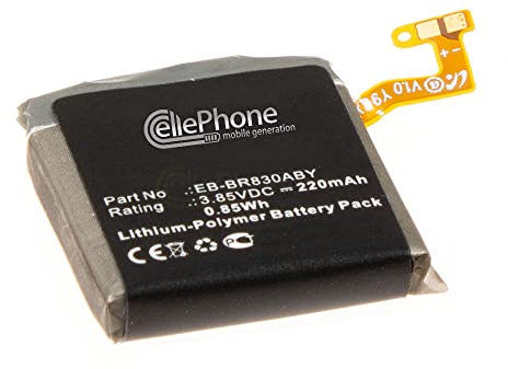 cellePhone Batterie Li-Polymer Compatible avec Samsung Galaxy Watch Active 2 40mm (Remplacement pour EB-BR830ABY)