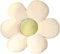 Zinsale Niedliches BlumenBodenkissen, Überwurfkissen, IndieRaumdekoration, Kissen für Teenager, Tweens, Mädchen, Plüsch, Stofftier für Kinder, Lesen, Necke,Schlafzimmer (Beige + Grüner, 50cm)
