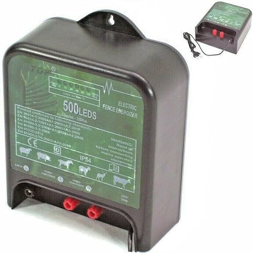 Apex Weidezaungerät Elektrozaungerät Weidegerät Elektro Weidezaun Elektrozaun Zaun (Weidezaungerät 230V 5 Joule)