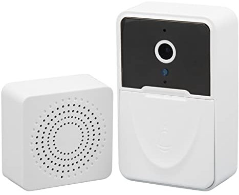 Bewinner X3 WiFi Video Doorbell with Chime, Smart Bluetooth HD Video Doorbell Camera Support 2 Way Audio, Motion Detection, Night Vision, Rechargeable Battery Powered for Home