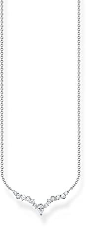 Thomas Sabo Kette Eiskristalle vergoldetes Silber KE2172-051-14