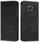 KOUYI Funda para Samsung Galaxy S7 Edge, PU Cuero Flip Folio Carcasa [Magnético][Soporte Plegable][Ranuras para Tarjetas],Capa Tipo Libro Flip Case Wallet,Antigolpes Cover (Negro)