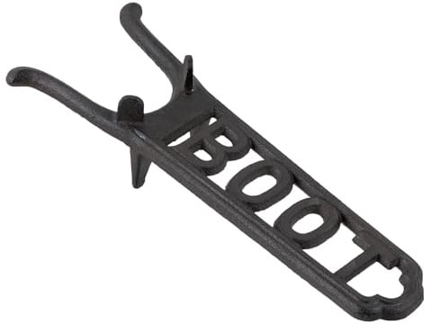 FARM IN Farmhouse Boot Jack Puller Rustic Shoe Jack Remover Heavy Duty Cast Iron for Home or Garden