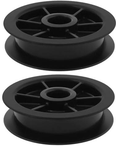 Briny River 2pcs Belt Drive Pulley Garage Door Opener Replacement Part 144C54 Compatible with LiftMaster Compatible with Chamberlain Compatible with Craftsman