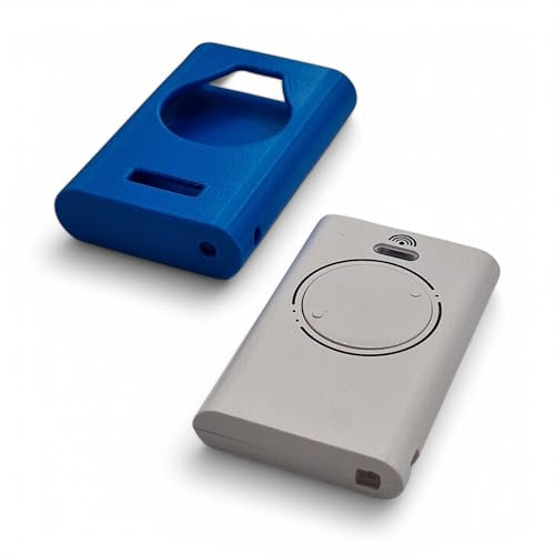 Coque de Protection pour Télécommande Faac | Compatible telecommande XT4 868 SLH / XT2 868 SLH | Housse Antichoc & Anti-Rayures pour Portail (Bleu)