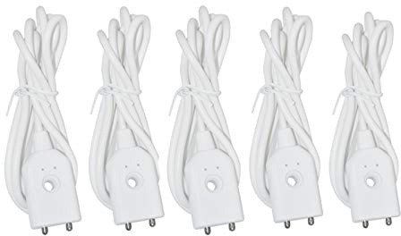 ROYJJ 5 x Wasserleck-Wassermelder für die meisten Wasserlecks, Alarm mit Kabel für Küche, Badezimmer, 1 Meter langes Wassereintauchsensorkabel