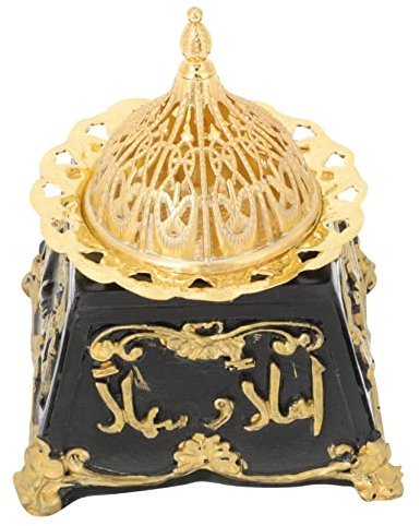 QUMIIRITY Osten Vintage Weihrauch Ofen Aromatherapie Räuchergefäßhalter Dekoratives Heimdekoration Schreibtischdeko