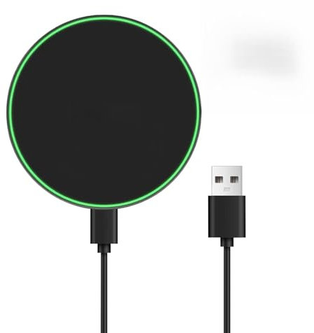 Chargeur Induction Phone Chargeur sans Fil Rapide, Chargeur Qi sans Fil avec Câble de Charge Inclus, Chargeur sans Fil de Charge Rapide pour Smartphones, Noir - Usage général