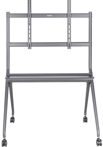 Speaka Professional SP-TVC-1100 TV-Rollwagen 127,0 cm (50) - 218,4 cm (86”) Bodenständer, Höhenverstellbar