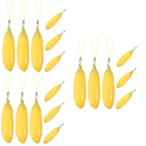 GALPADA 4 Sätze Banana Form Lippenstiftbehälter Leere Lipgloss Röhrchen Nachfüllbare Lippenbalsam Flaschen Mit Deckel Für Diy Lippenpflege 6 Stück * 4