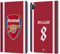 Head Case Designs sous Licence Officielle Arsenal FC Martin Ødegaard 2021/22 Joueurs Home Kit Étui Portefeuille en Cuir Compatible avec Apple iPad Pro 11 2020/2021 / 2022