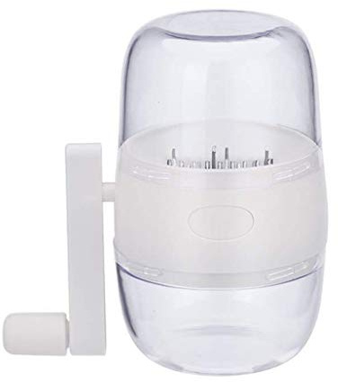 Limtula Broyeur à noix manuel avec base multifonction pour fruits secs - Presse-purée - Outil de cuisine - Hachoir manuel en verre