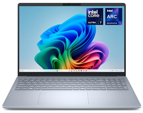 Dell 16 Plus Laptop - Intel Core Ultra 7 256V, 16GB RAM, 512GB SSD | 16'' 2.5K Display, Intel Arc Graphics, Windows 11 Home, Thunderbolt 4, Backlit Keyboard (Power Adapter Sold Separately)