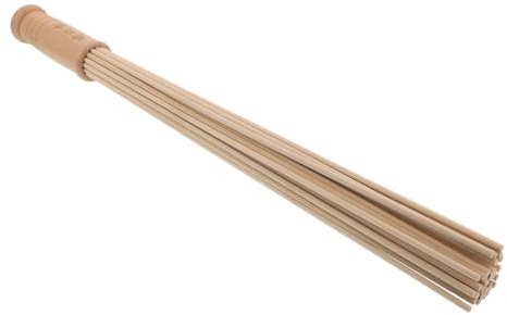 Toddmomy Bamboo Body Relaxation Hammer Manual Guasha Tool for Travel Shoulder Neck Arm Body Tapping Therapy Device Portable Self Massage