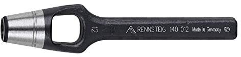 Rennsteig Henkellocheisen (Ø 18mm, Locheisen, Lochstanzer, Stanzer für Gummi, Leder, Filz, Kunststoff, Kork, Stoff, Stanzwerkzeug) 1400180