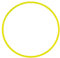 Grevinga Gymnastikreifen Hula-Hoop Reifen 80 cm Durchmesser Farbe: gelb