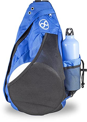 Infinite Discs Slinger Disc Golf-Rucksack für schnelle Disc-Aufbewahrung, 6-12 Scheiben in Ihrer Tasche (blau)