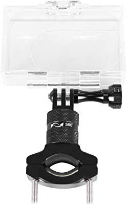 VSYSTO Waterproof Box + 360 ° Bracket Anti-Theft Camera Handlebar, for VSYSTO Motorcycle dash cam 360 Degree Rotation Upgraded Version