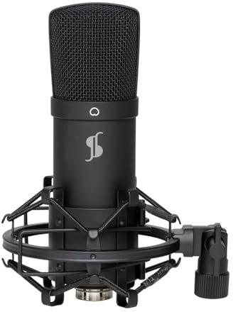 Stagg SUM45 SET Ensemble de microphone USB cardioïde avec accessoires