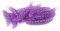 Waage Köder Larve - Lila Glitzer - 3.5cm - 15 Stück
