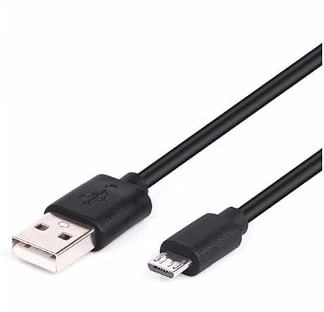 Aiivioll Cable de carga micro USB de repuesto, compatible con Fire TV Stick, Streaming Stick Express Premier 3600, 3800, para PC Intel, para Chromecast, para cables de datos, etc. (1m)