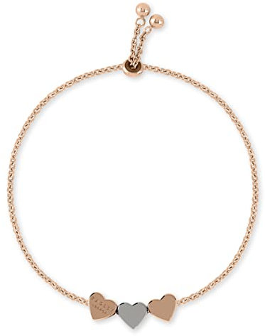 RADLEY Hello Love Ladies 18ct Rose Gold Plated Silver Adjustable Bracelet RYJ3096S-CARD, One Size