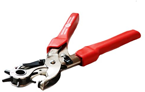 Maun 2233-200 Heavy Duty Revolving Leather Hole Punch Plier