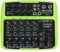 Pronomic Mini6 USB-Mischpult - 6-Kanal Mixer - 4 Kanäle mit Combobuchsen - Stereo-Eingang - Medienplayer/-recorder mit Bluetooth - Audio-Interface - Grün