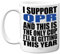Funny Football Mug Gift for QPR Fans - Footy Only Cup - Joke Xmas Birthday Mugs Present Gifts for Son Dad Brother Uncle Colleague Friend Cousin, 11oz Ceramic Dishwasher Safe Coffee Tea Cup