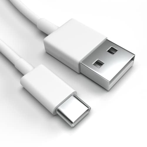 Justcom USB-C Ladekabel für Google Pixel 7a Weiß 10 cm Handy Schnellladekabel Datenkabel