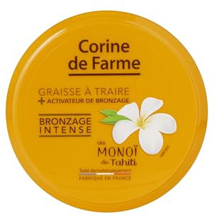 Corine de Farme - Acelerador del Bronceado con Activadores, Fragancia Isleña - Monoi de Tahití - Sin Autobronceador - Pieles Morenas/Ya Bronceadas - 150 ml