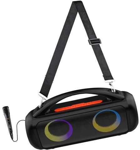 Media-Tech MT3184 Enceinte Portable karaoké Bluetooth 5.3 1200W