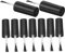 NULYLU Nail Oil Gel Replacement Brush Set 20 Pcs Caps with Brush for Nail Polish Bottles for Salon and Home Use