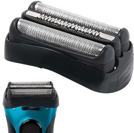 21B Scherkopf Serie 3, Elektrischer S3 Rasierkopf Kompatibel Mit Series 3, S3 Scherkopf Ersatzscherteil Ersatzklingen Folienkopf Zubehör für Series 3 3000s 3010s 3040s 3050cc 3070cc 3080s 3090cc