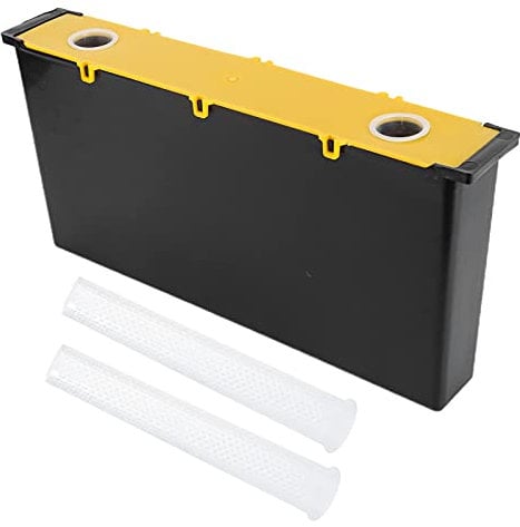 Bienenfuttermittel Plastikrahmen Sirup Wasser Futtermittel Feeder 6 l Bienekeekee mit großer Kapazität für Bienenstock -Fütterung professioneller Hinterhof Imkere