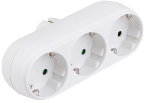 Yardenfun Prise Murale Multiples Extensible Fireproof Adaptateur Électrique Prises pour Bureau Maison École Et Dortoir