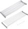 EMUCA - Escurreplatos para módulos Altos Suprastar, Escurridor de Platos y Vasos para Muebles de Cocina, Anchura Interior módulo 860-870 mm, Acero, Cromado