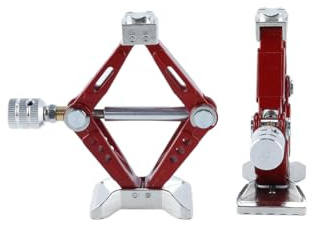 Orivin 1/10 RC Scale Jack Height Stands Adjustable Simulation Jack Tool Compatible with T RX-4 Axial SCX10 Wraith CC01 RC4WD D90