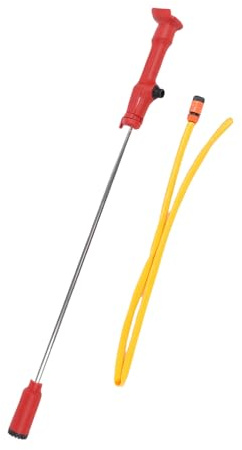 Fafeicy Cordless Stick Water Transfer Pump, 554GPH Portable Utility Pump with 1.5m Hose and Overcurrent Protection, for Pool Garden Pond Water Removal