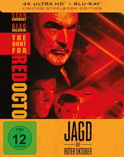 Jagd auf Roter Oktober UHD & BD (Lim. Steelbook)