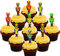 Nutcrackers - Christmas Edible Cupcake Toppers - Pre-cut Wafer Cake Decorations (Pack of 28)