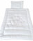 TM Maxx Baby Set Kinder Set Bettdecke U-Kissen Frosch Motiv Mikrofaser Farbe Weiß Decke Bettdecke 100x135 cm + U-Kissen 40x60 cm mit Öko-Tex Nachhaltiges Produkt