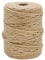 Vivifying 50m 4mm 4-lagig Garten Bindfäden, Dicker Faden aus Natürlicher Jute für Floristik, Geschenke, DIY, Dekoration, Bündel, Garten und Recyceln (Braun)