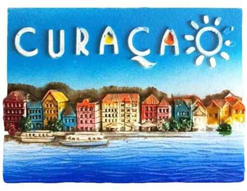 Curacao Kühlschrankmagnet, 3D-Souvenir, Heim- und Küchendekoration