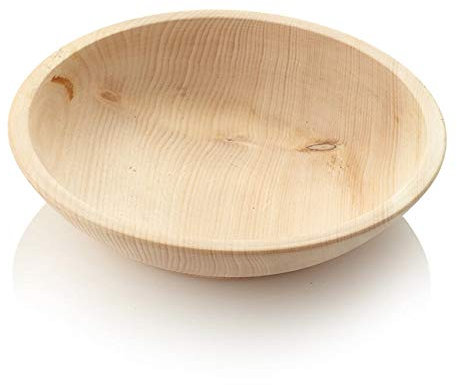 Zirbenschale, Zirbenschüssel gedrechselt natur 25 cm Durchmesser aus dem Holz der Zirbe Holzschale