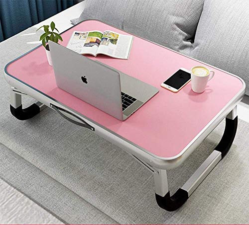 Bureau Compact Robuste pour Ordinateur Portable Table de lit pour Ordinateur Portable Plateau pour Ordinateur Portable Bureau Portable sur Table de lit Supports pour Ordinateur Portable pour la Cham